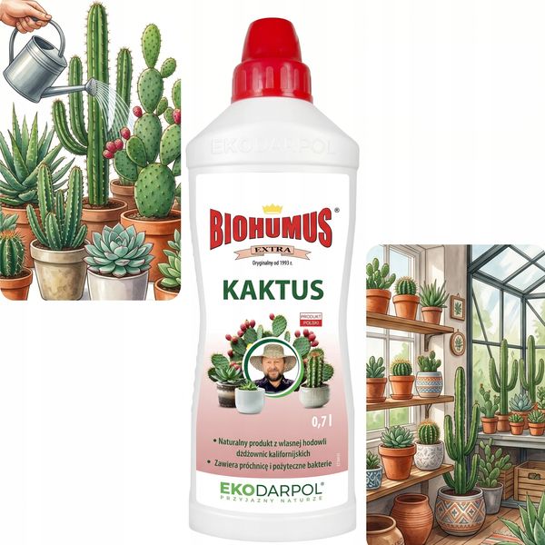 EKODARPOL BIOHUMUS EXTRA Kaktus 0,7 L zdjęcie 12