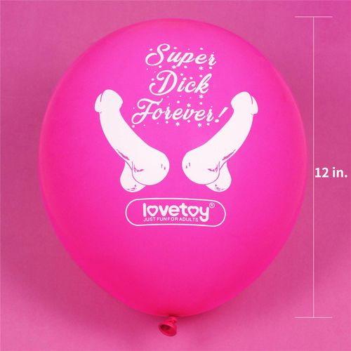 Super Dick Forever Bachelorette Balloons(Pack Of 7) na Arena.pl