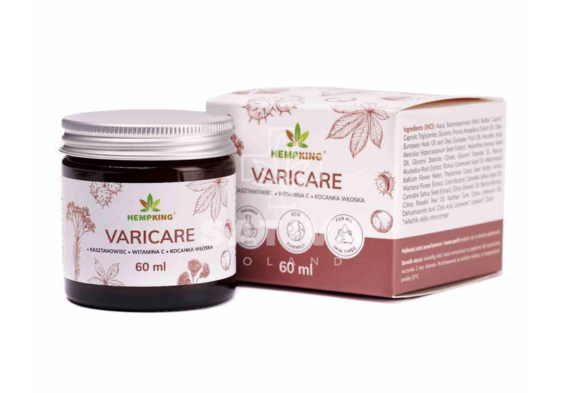 Krem VARICARE - 60ml - HEMPKING zdjęcie 1