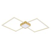 Sufitowa lampa Hex RLX96474-1D Zumaline LED 38W 3000K frame złota
