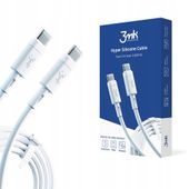 Kabel USB-C 3mk Hyper Silicone Cable 60W 3A 1m