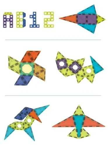 KLOCKI MAGNETYCZNE TOR KULKOWY 110 Elementów XXL na Arena.pl