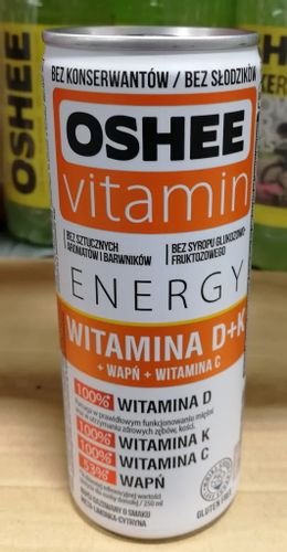 Oshee 250ml Energy Formuła Witamina C na Arena.pl