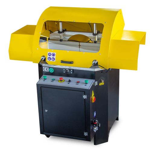 Półautomatyczna przecinarka Piła tarczowa do cięcia profili 4kW ze stołami na Arena.pl