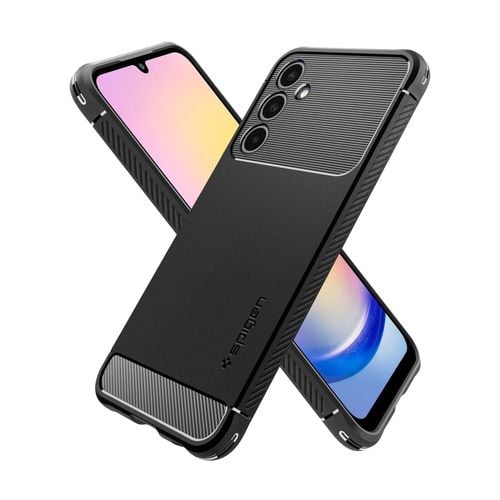 spigen rugged armor galaxy a25 5g matte black na Arena.pl