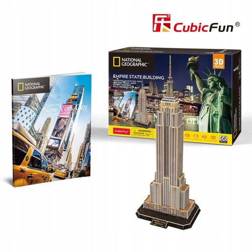 puzzle 3d national geo- emppire state building 977 na Arena.pl