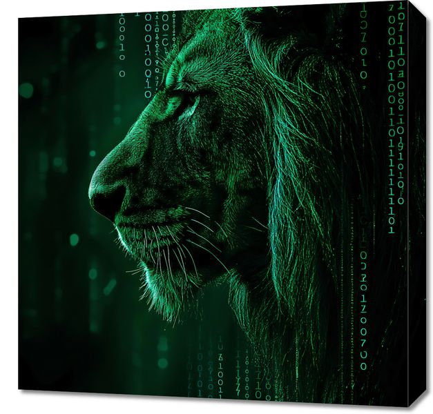 Obraz 60x60cm Kod Siły zdjęcie 1