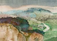 Landscape, Edgar Degas - plakat 100x70 cm