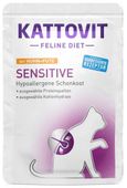 Kattovit Feline Diet Sensitive Kurczak I Indyk Saszetka 85G