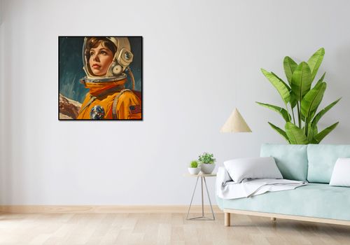 Plakat 80x80cm Pionierka Kosmosu na Arena.pl