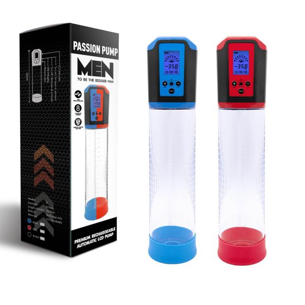 Pompka- PASSION PUMP, PREMIUM RECHARGEABLE AUTOMATIC LCD PUMP zdjęcie 7