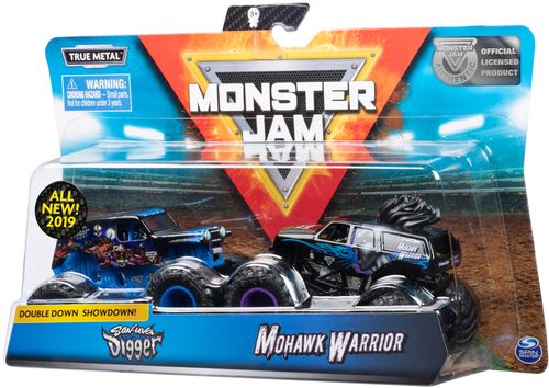 Spin Master Zestaw Monster Jam Son-uva Digger i Mohawk Warrior na Arena.pl