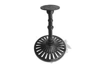 NOGA STOŁU K04 - NISKA Z TALERZEM SŁONECZKO AŻUROWE PODSTAWA STÓŁ ŻELIWNA