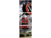 30 90CM OBRAZ 3 ELEM LONDYN ŚCIENNY PŁOTNO DRUK