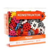 Klocki MOBILNE Mini Waffle KONSTRUKTOR Wafle 140el