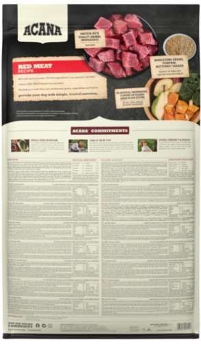 ACANA RED MEAT DOG 14,5 KG na Arena.pl