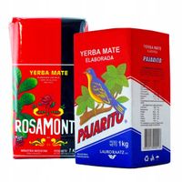Yerba Mate Rosamonte Elaborada + Pajarito Elaborada 2x1kg 2kg ZESTAW