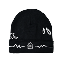 Czapka zimowa Draw The Line Czarna unisex The Draw House