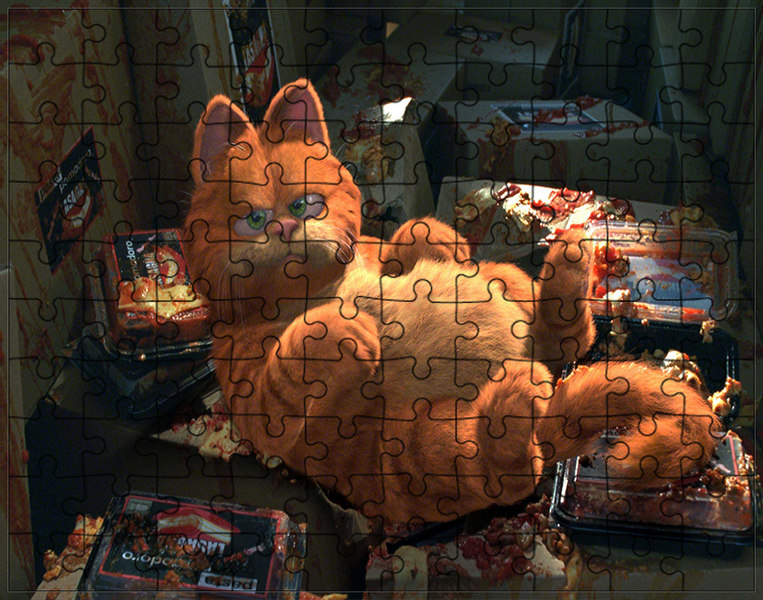 Puzzle Garfield zdjęcie 1