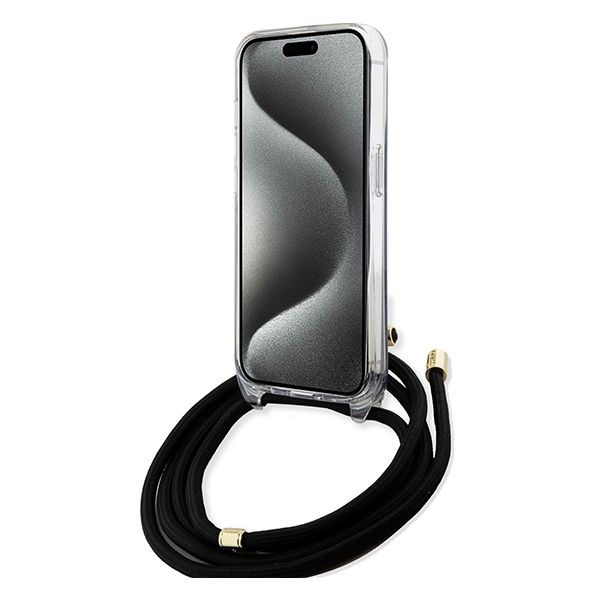 Etui Guess do iPhone 15, iPhone 14, iPhone 13, Czarny zdjęcie 4