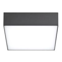 Lampa natynkowa Casper AZ4499 LED 15W 3000K IP54 do ogrodu szara