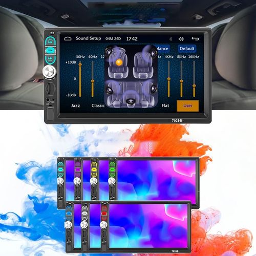 RADIO SAMOCHODOWE BLUETOOTH WYŚWIETLACZ 7"KAMERA COFANIA ZESTAW UNIWERSALNY na Arena.pl