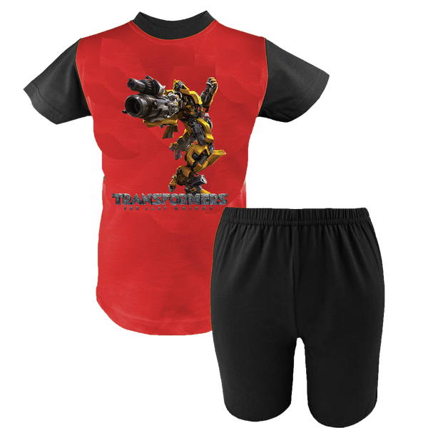 Krótka Piżama dziecięca Transformers zdjęcie 1