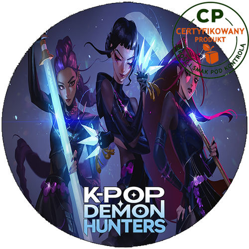 Opłatek waflowy na tort - K-Pop Demon Hunters na Arena.pl