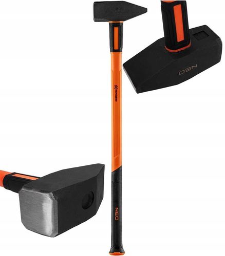 młotek ślusarski 5 kg, trzonek z włókna szklanego na Arena.pl