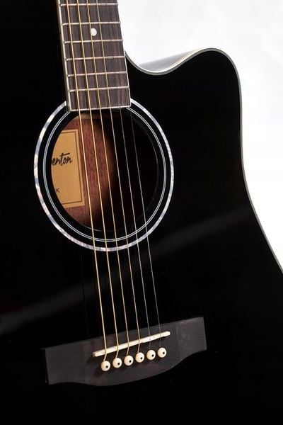 Gitara e-akustyczna Harley Benton D-120CE BK zdjęcie 14