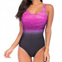 JEDNOCZĘŚCIOWY STRÓJ KĄPIELOWY DAMSKI KOSTIUM SPORTOWY NA BASEN MONOKINI M