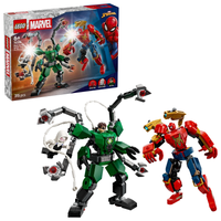 Klocki LEGO Marvel Bitwa mechów: Spider-Man kontra Doc Ock 76338