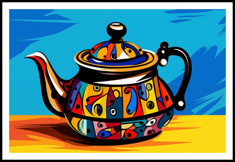 Plakat 91,5x61cm Może Herbatki? zdjęcie 3