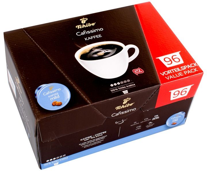 Kapsułki Tchibo Cafissimo Coffee Mild 96szt zdjęcie 6