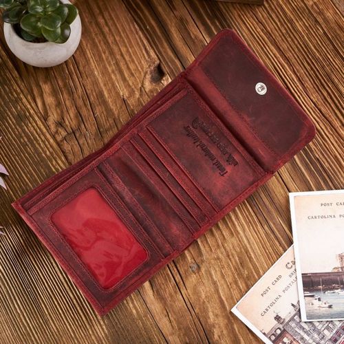 damska portmonetka czerwona portfel paolo peruzzi t-11-rd na Arena.pl