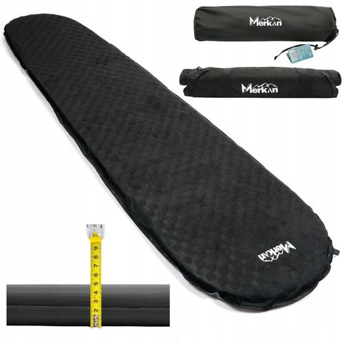 Mata Samopompująca Materac Karimata Turystyczna Gruba 3,8 cm Z Pokrowcem na Arena.pl