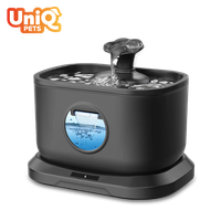 Automatyczny dozownik wody dla psa czarny 2.8L UNIQ PETS