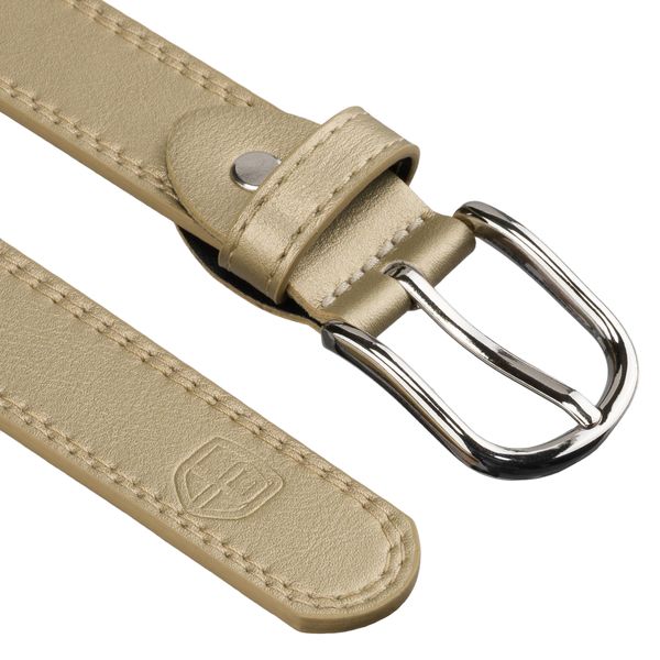 pasek wąski ptn stu-07s3-110-4099 beige zdjęcie 7