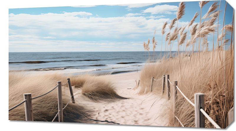 Obraz 70x40cm Nadmorski Most zdjęcie 1