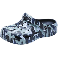 Klapki dziecięce piankowe zabudowane ogrodowe niebieskie 30-31 EVA lekkie