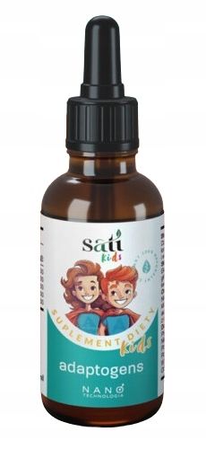 Adaptogeny dla dzieci Nano Kids, 5 skoncentrowanych ekstraktów, powyżej 7 r zdjęcie 2