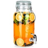 Słój do napojów z kranikiem 4 l
