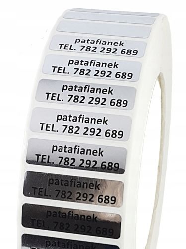 PLOMBA GWARANCYJNA SREBRNA VOID 35*9 mm - 500 szt na Arena.pl