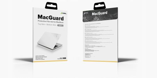 JCPal MacGuard Two-in-One Skin Set (Space Gray, Top skin+Back skin) for Ma na Arena.pl