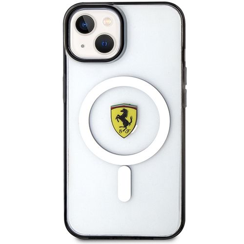 Etui Ferrari do iPhone 15 Plus, iPhone 14 Plus, Przezroczysty MagSafe na Arena.pl