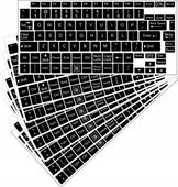 10szt. POLSKIE NAKLEJKI KLAWISZE LAPTOP I PC 13x13