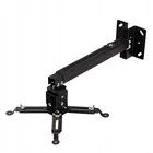 Wieszak Uchwyt do Projektora Rzutnika Czarny 4w1 Sufitowy Ścienny do 25 kg na Arena.pl