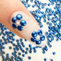 ShinePins gładkie ćwieki ozdoby do paznokci medium NTN Premium Nr 8 5g