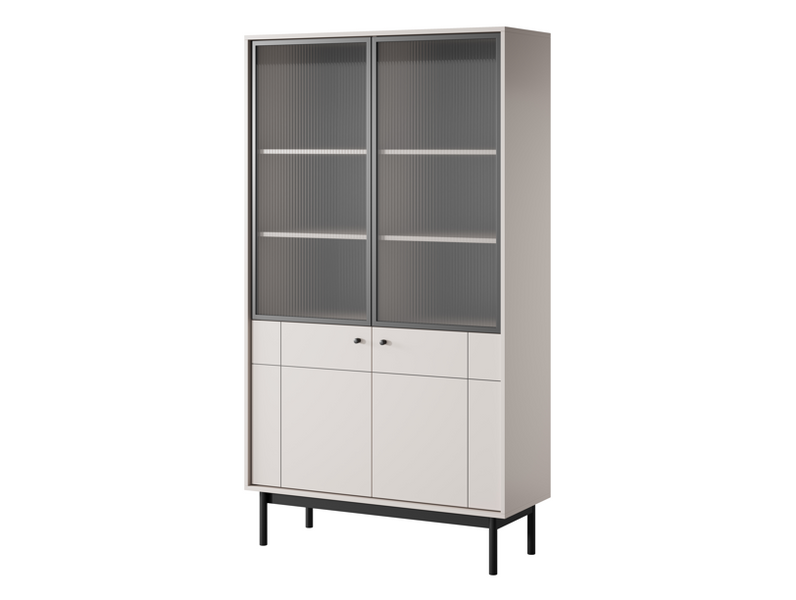 Nowoczesna Witryna 2D 103 cm Kaszmir JAPI PS - 2 Kolory zdjęcie 1