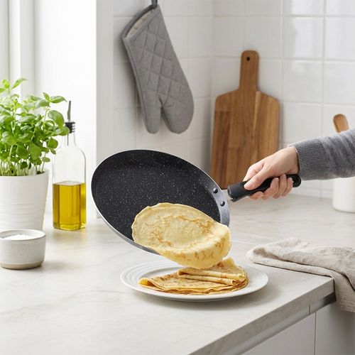 Patelnia do naleśników granitowa BASIC LINE 28 cm na Arena.pl